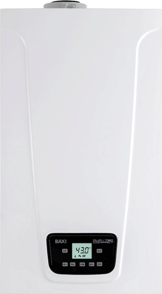 Eπιτοίχιος λέβητας αερίου συμπύκνωσης BAXI Duo-tec Compact E 24