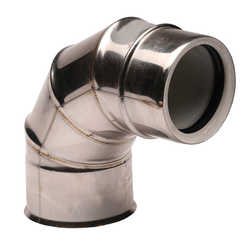 ATI-ΚΑΜΠΥΛΗ PP/INOX Φ80/100 93°