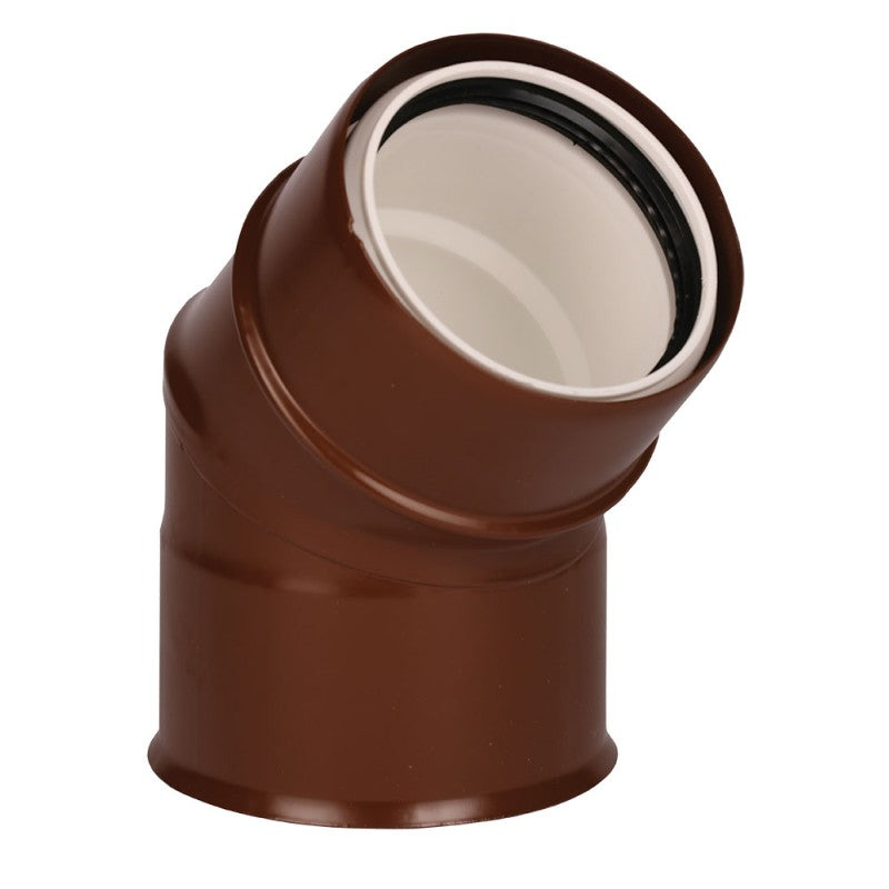 ATI-ΚΑΜΠΥΛΗ PP/ΚΑΦΕ ΑΛΟΥΜ. Φ110/130 45°