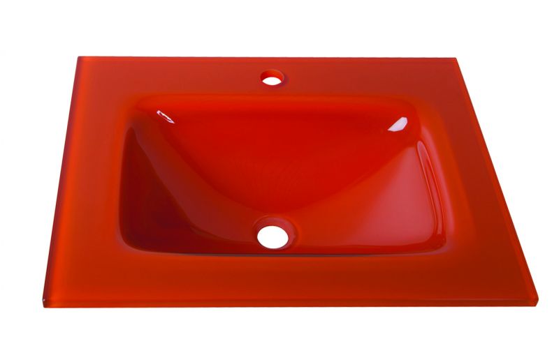 Fourlanos.gr |Glass Form - Νιπτηρας 60*46 Orange_