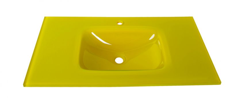 Fourlanos.gr |Glass Form - Νιπτηρας 91*46 Yellow_