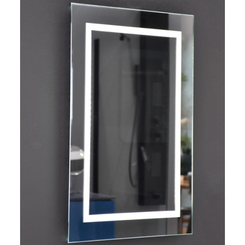 6080-1  Καθρεπτης Led Φωτισμός Εμπρός 60X80Cm