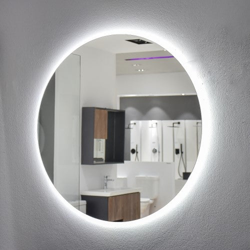 8000-S Καθρεπτης Led Στρογγυλος Φωτισμός Πίσω Φ80Cm